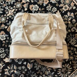 BEIS Beige Weekender Bag